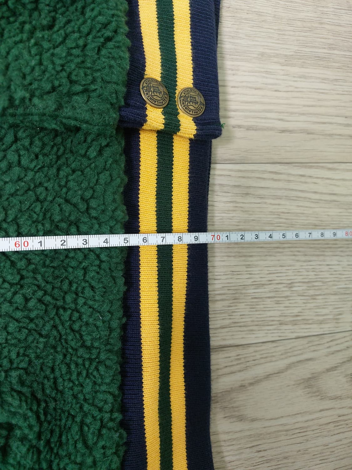 폴로 스컬 플리스 스타디움 바시티 후리스 L 상품이미지10