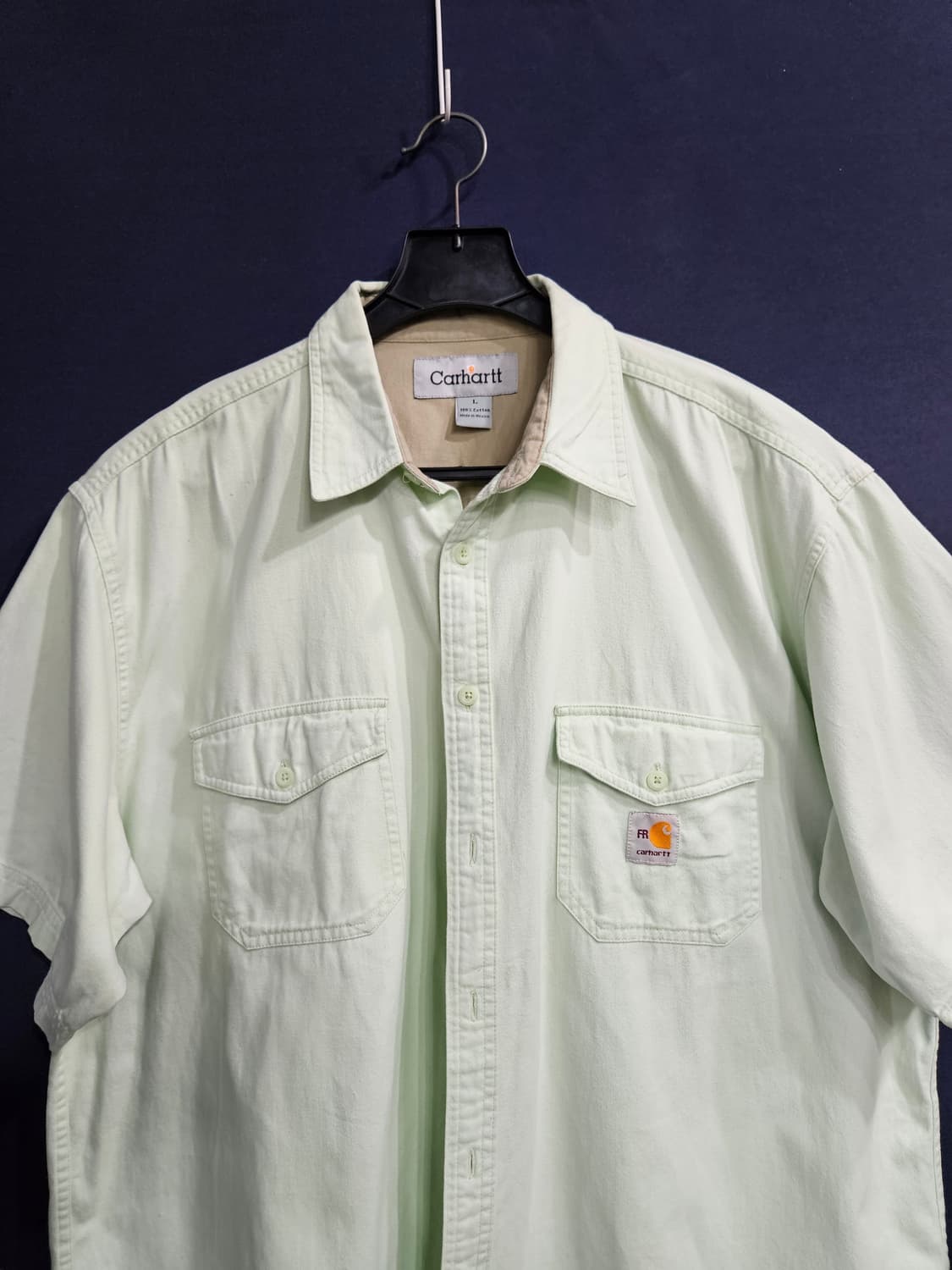 칼하트 민트 남성 100~105 반팔셔츠  상품이미지6