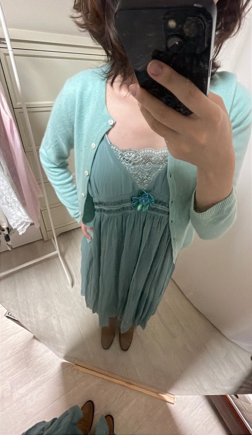 Mint blossom dress (vintage) 상품이미지5