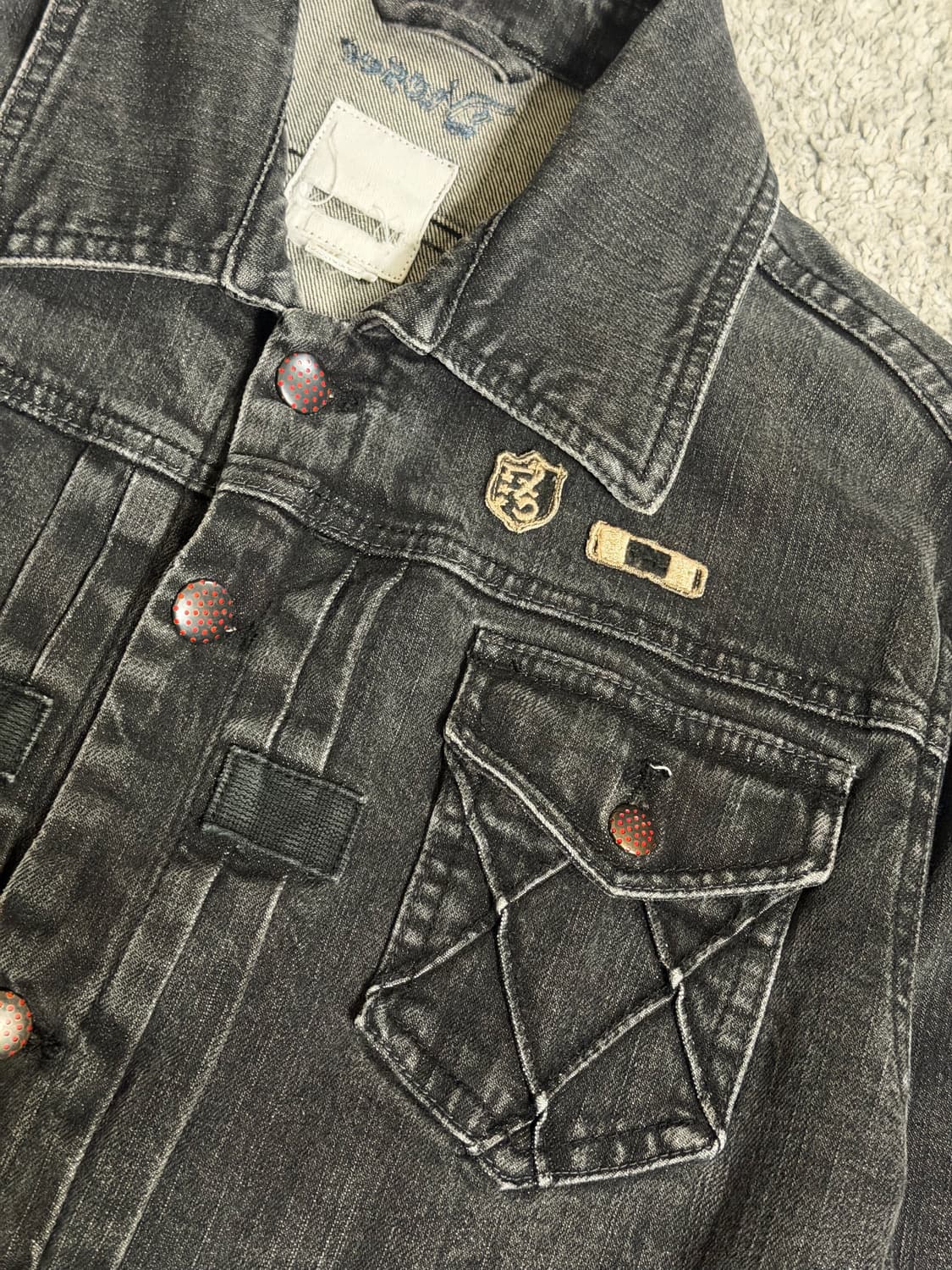 DIESEL 디젤 패치 데님 자켓 상품이미지6