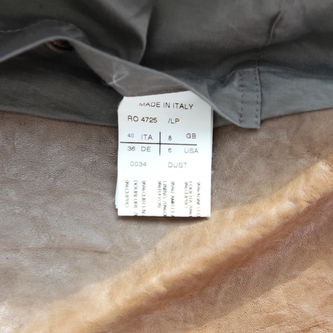 40 / Rick Owens 릭오웬스 빈티지 런웨이 레더 자켓 상품이미지10