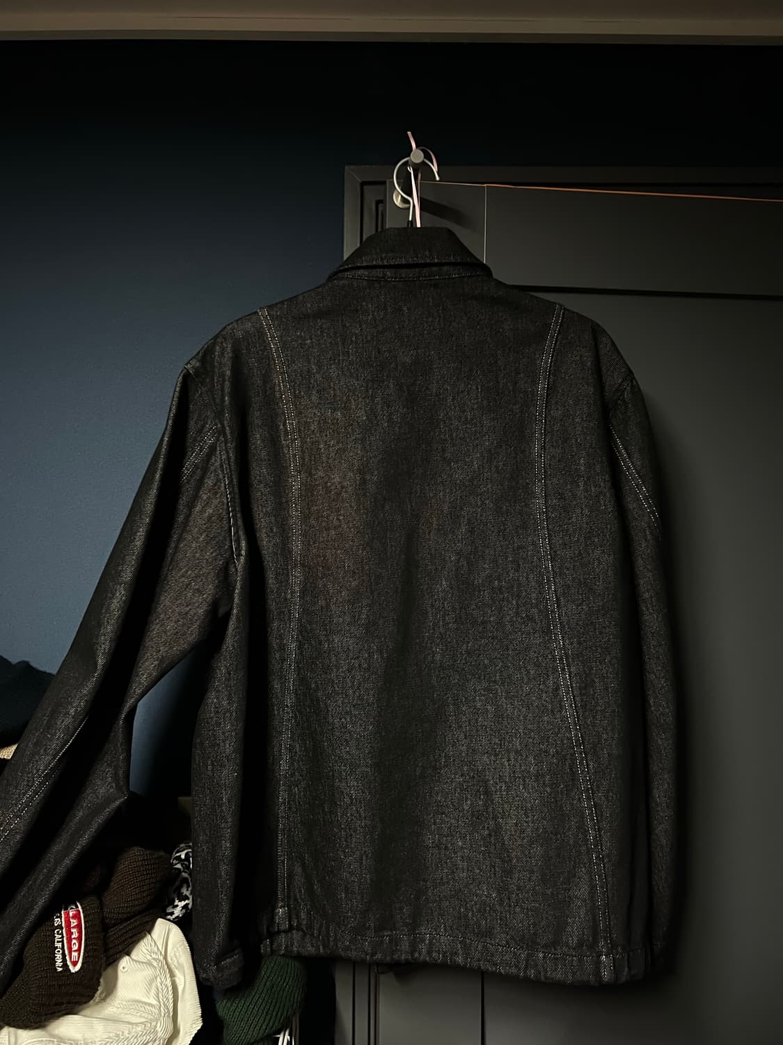 언어펙티드 트랙데님 자켓 상품이미지2