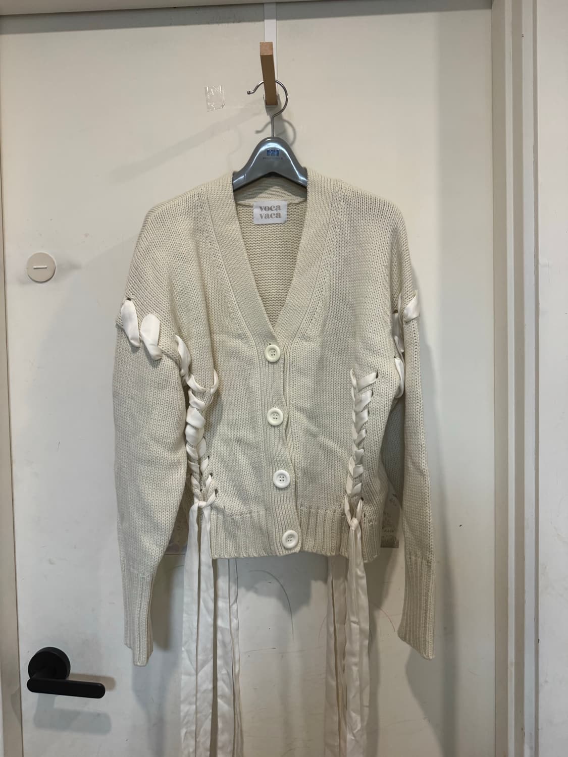 vocavaca 보카바카 리본 트림 가디건 상품이미지2