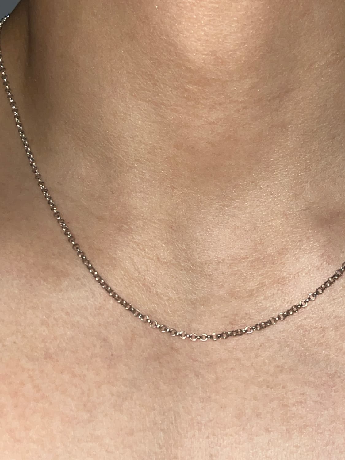 실버 925 클래식 체인 목걸이 (2mm) 상품이미지4