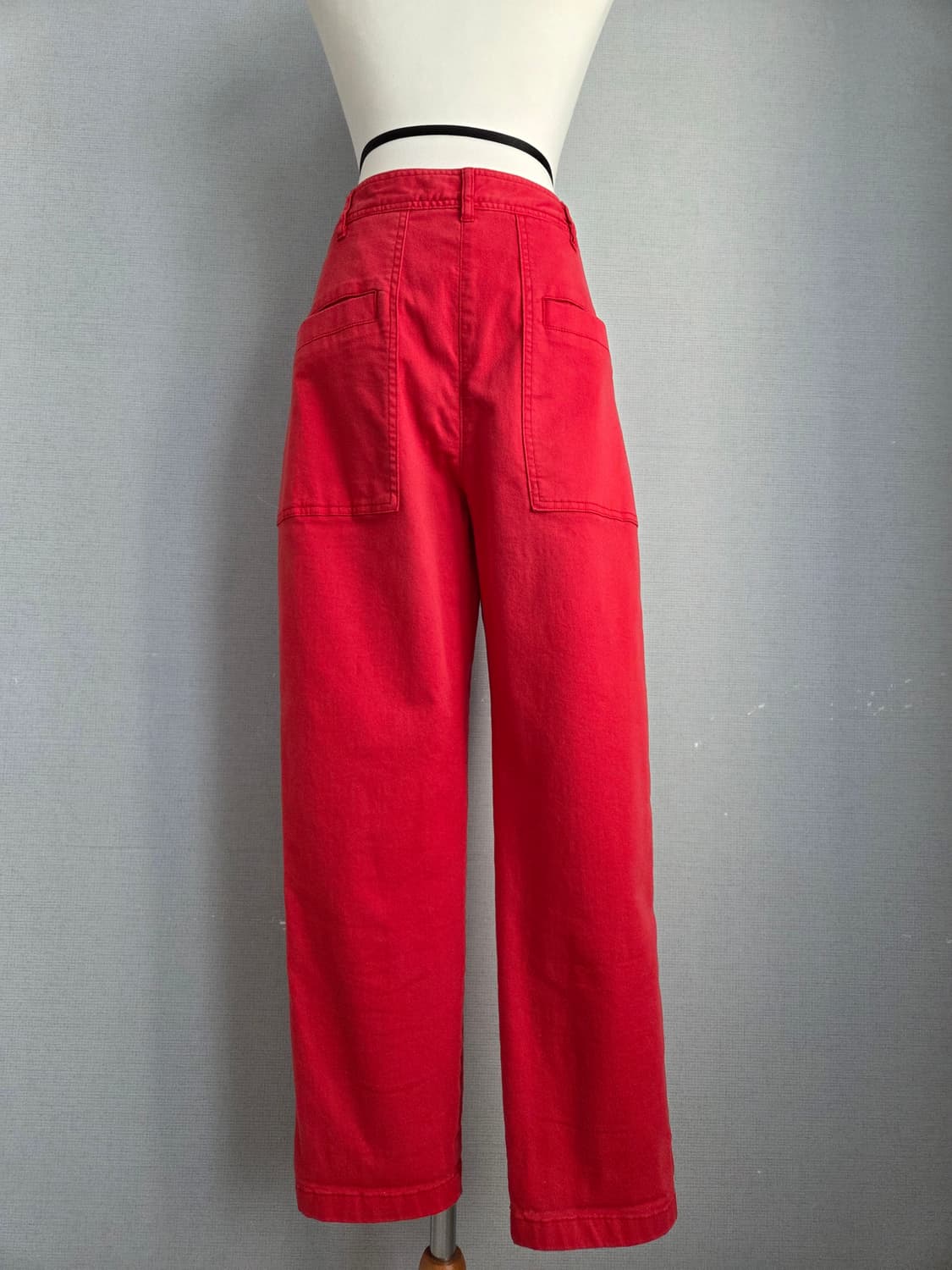 구호 레드 면팬츠 상품이미지3