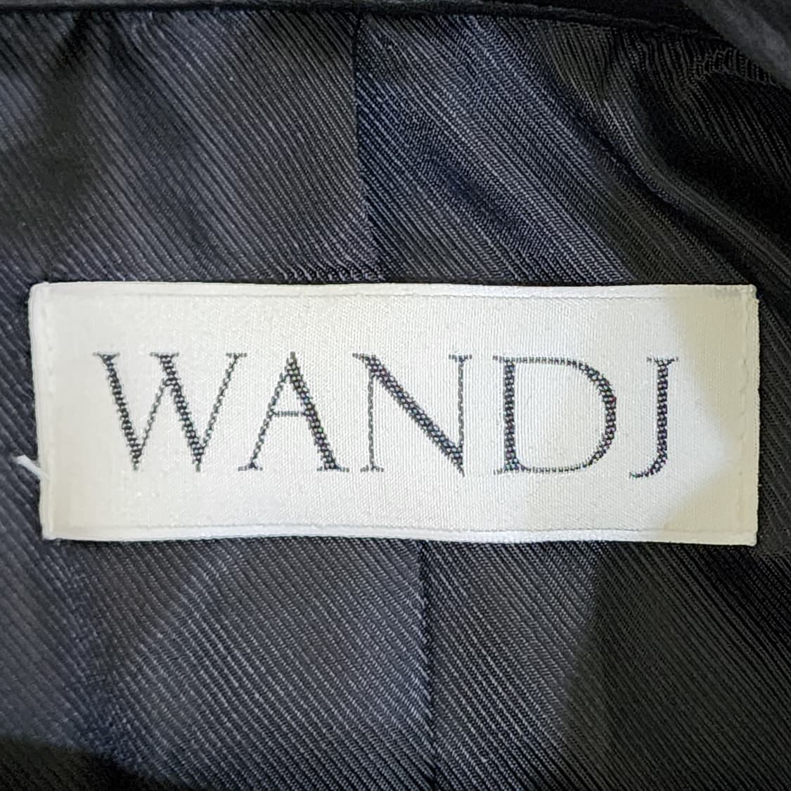 [FREE] WANDJ 비건레더 하프 자켓 (블랙) 상품이미지4