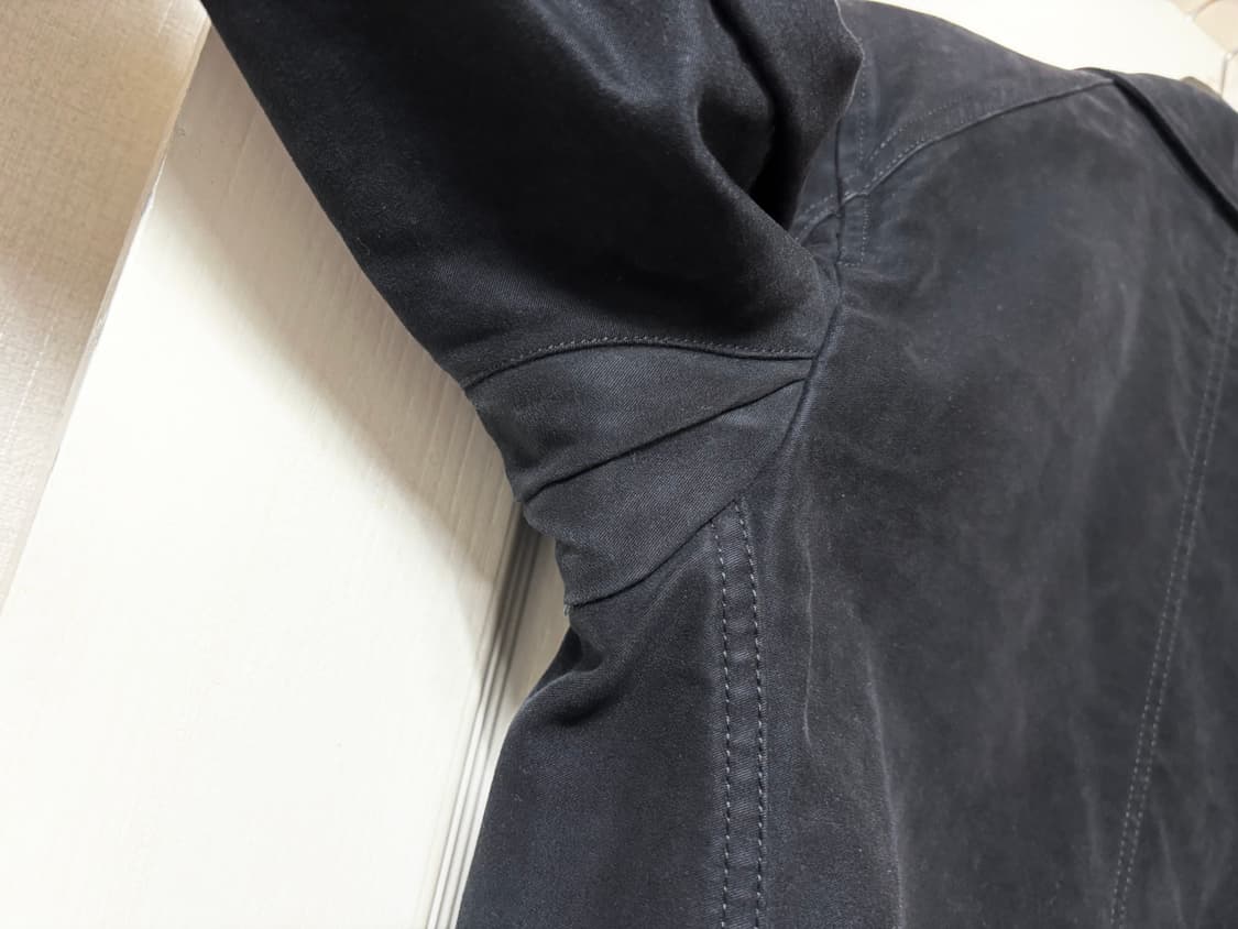 드님 denime 몰스킨 워크자켓 블랙 m 일본산 상품이미지6