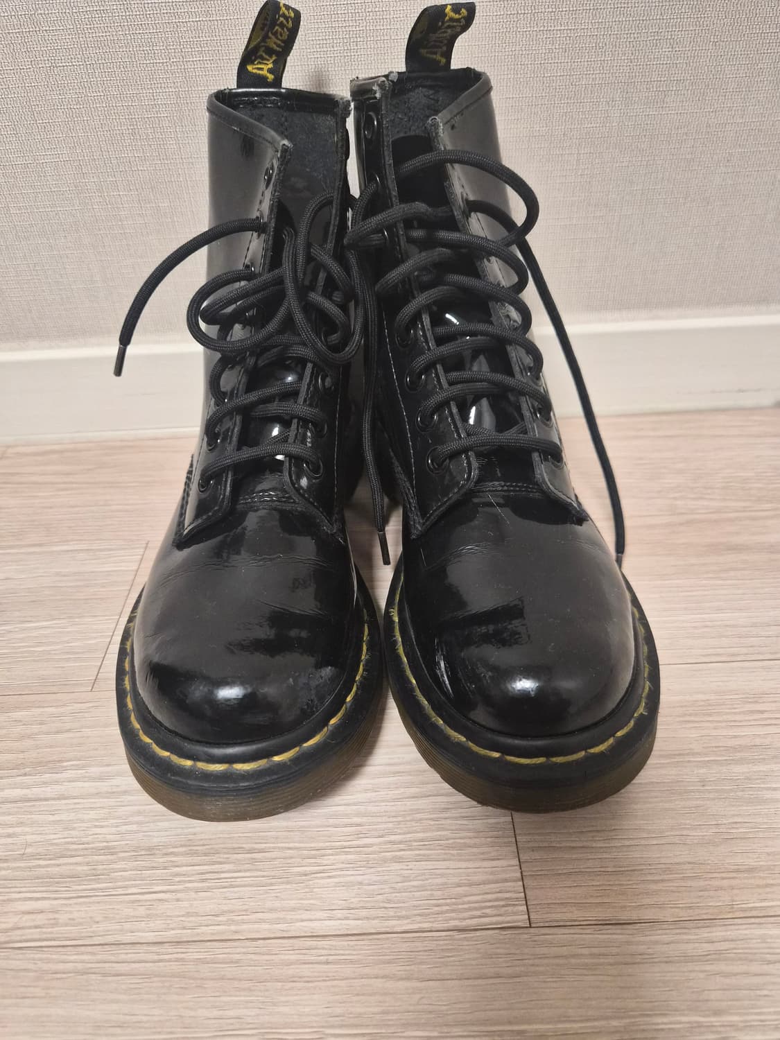 닥터마틴 1460 블랙 에나멜 워커 230 상품이미지1