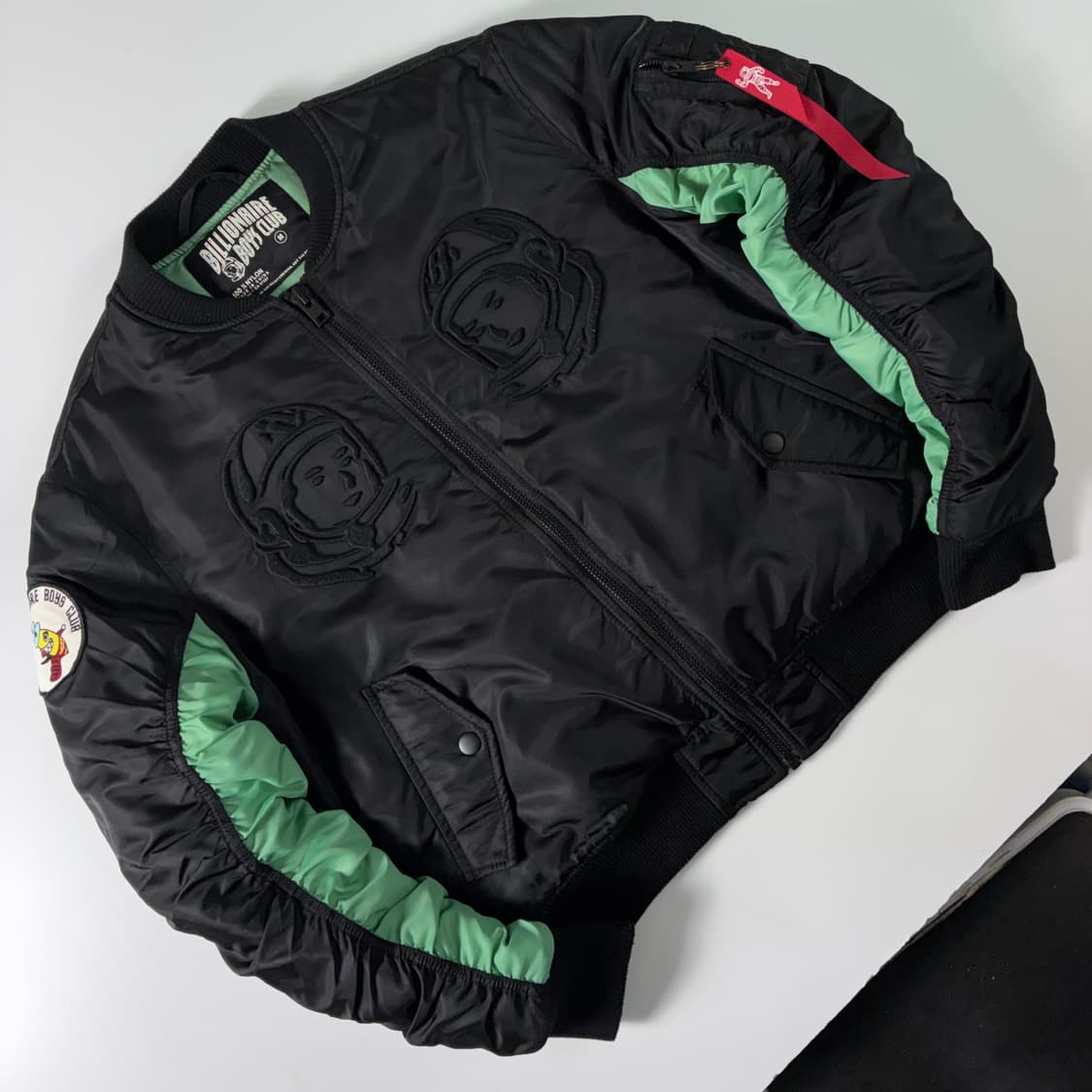 BBC 빌리네어 보이즈 클럽 빅로고 MA-1플라이트 자켓 상품이미지5