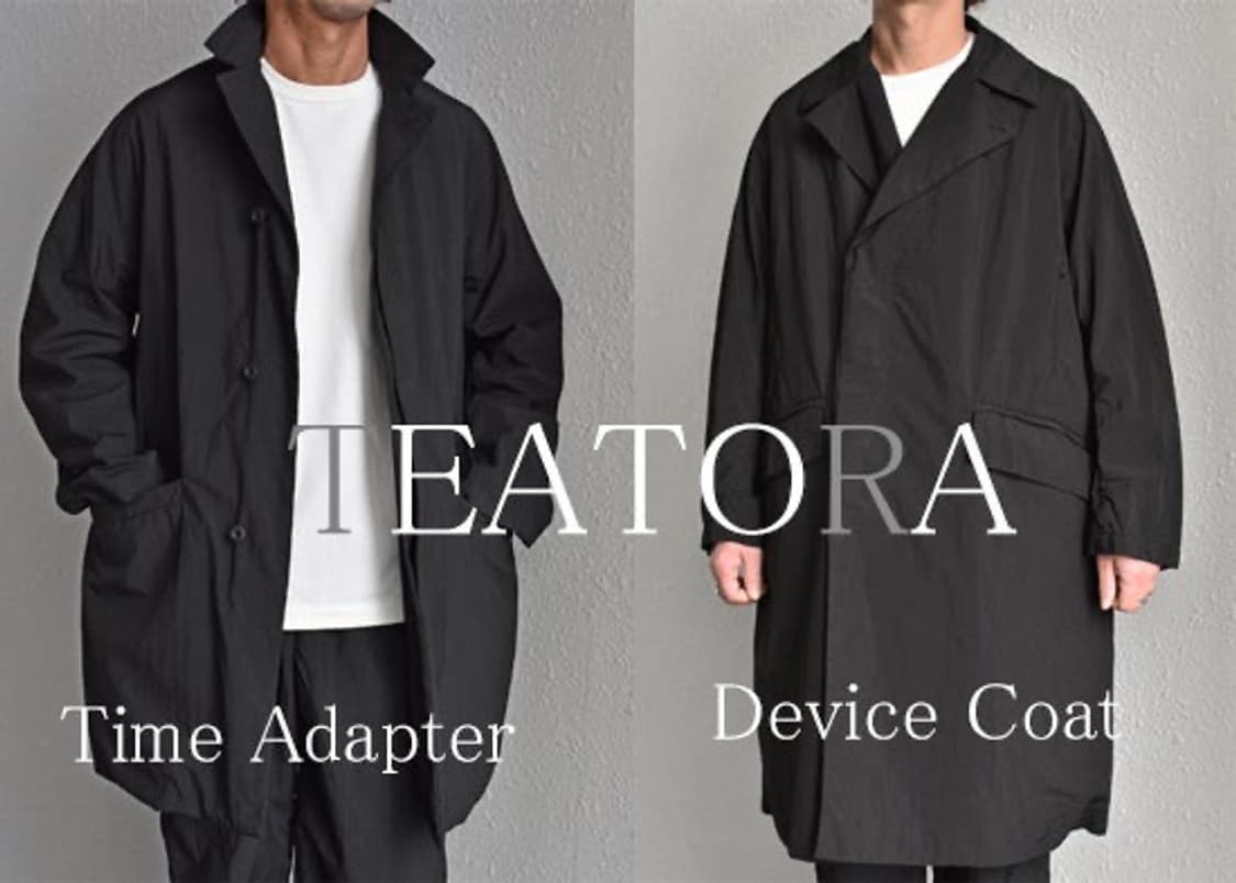 테아토라 teatora 타임 아답터 패커블 코트 5사이즈 상품이미지1