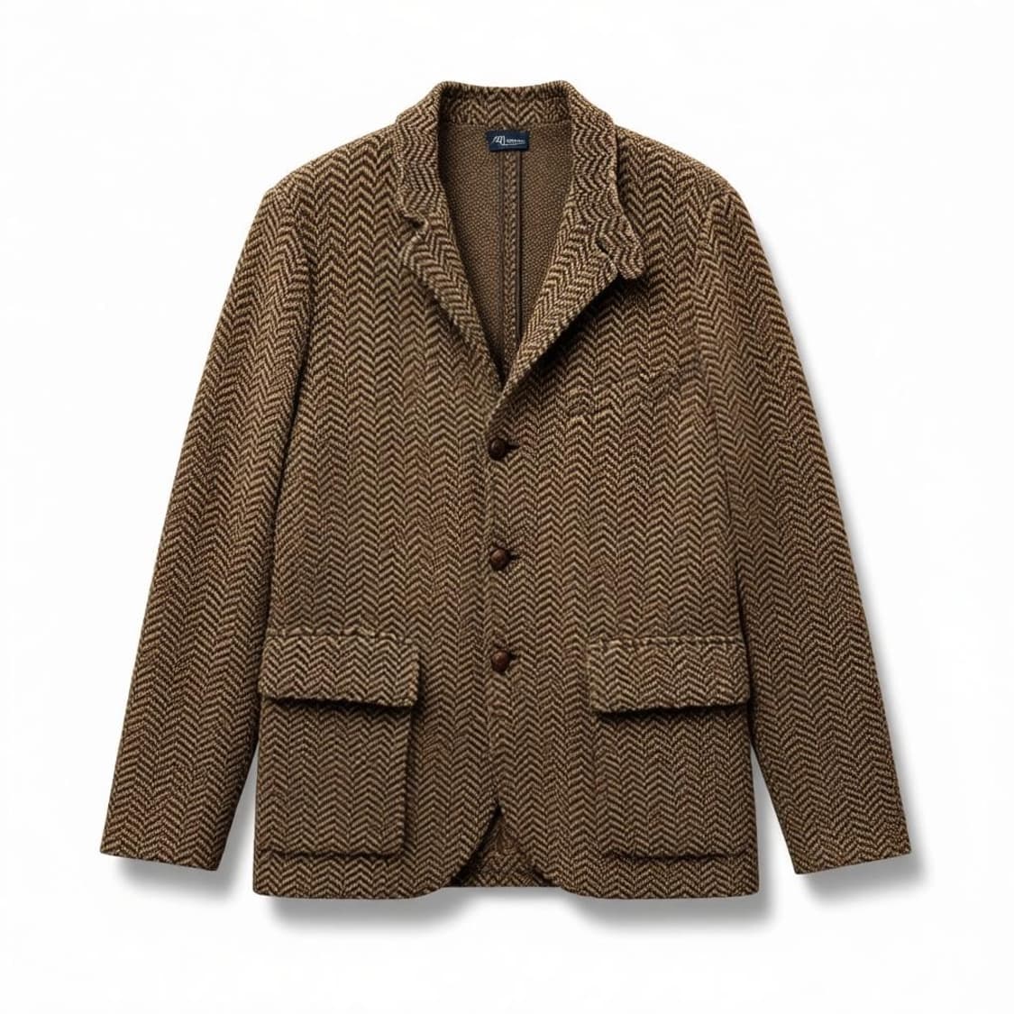 폴로 랄프로렌 클래식 램스울 알파카 헤링본 니트 블레이저 M 상품이미지1