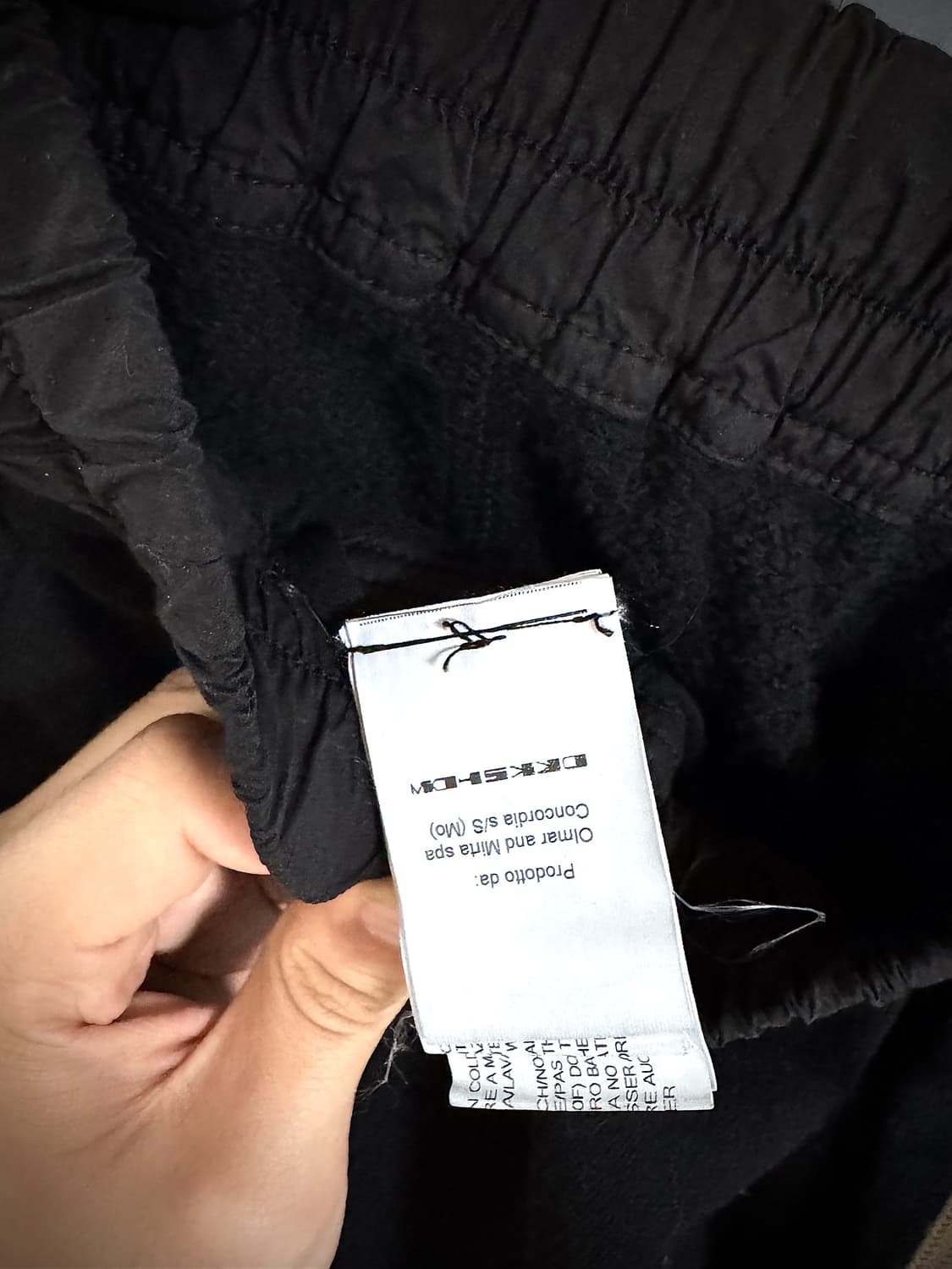 릭오웬스 다크쉐도우 POD 배기 쇼츠 상품이미지3