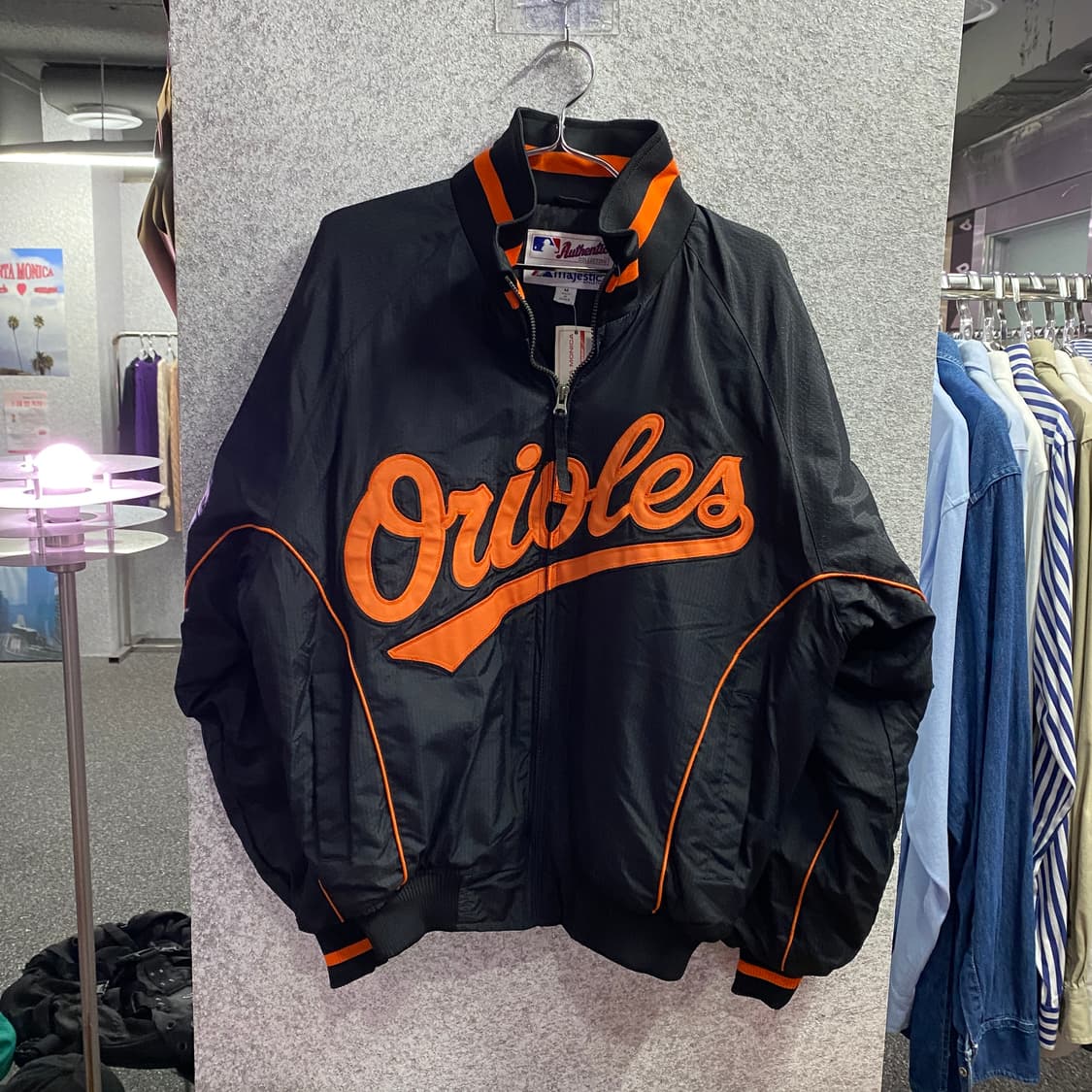 MLB majestic 볼티모어 오리올스 립스탑 점퍼 B2399 상품이미지2
