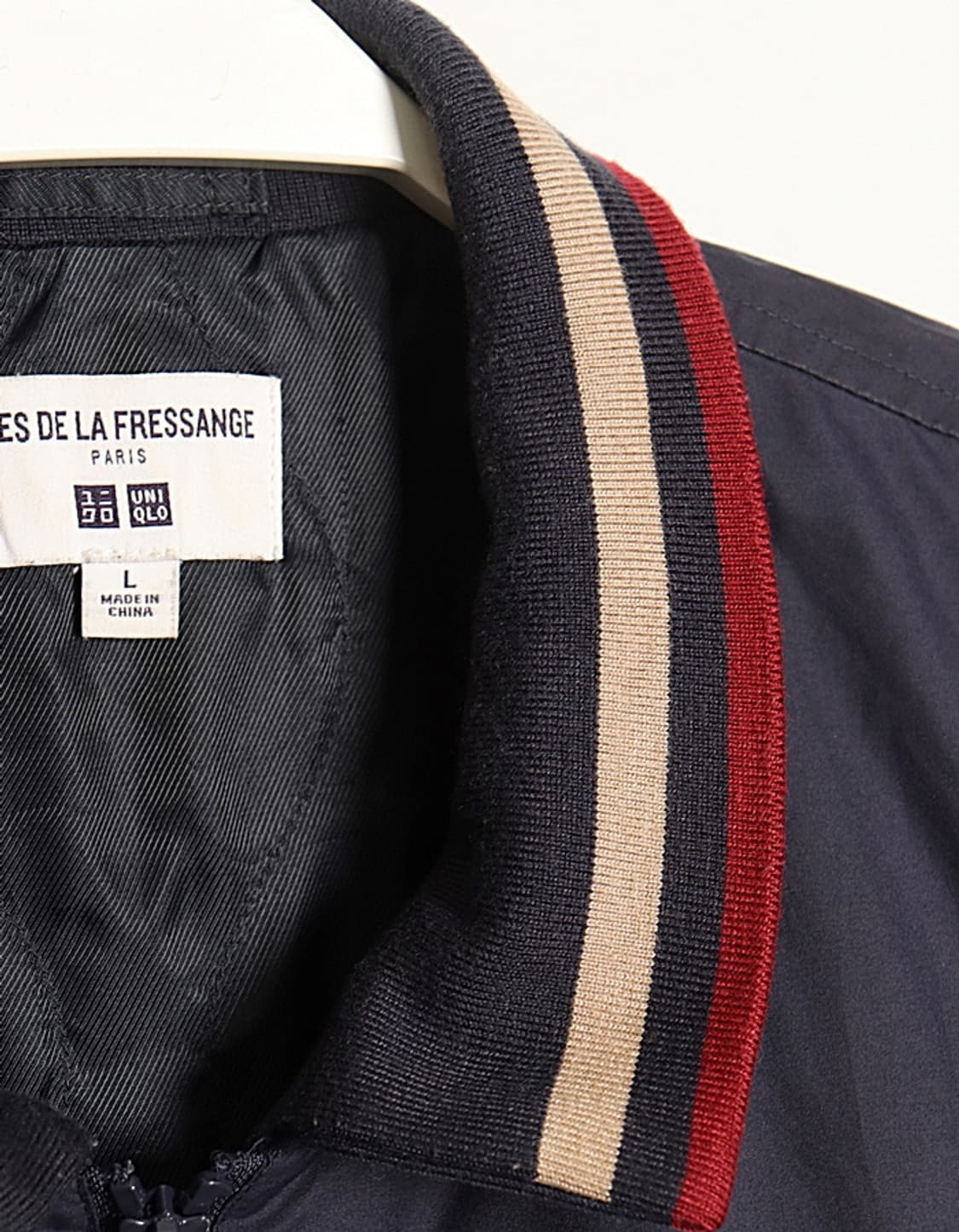 U Q x INES DE LA FRESSANGE RibBand Blous 상품이미지3