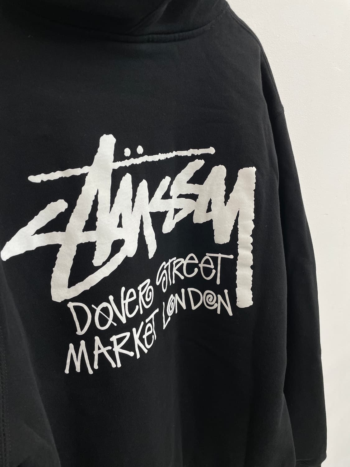 Stussy x DSM 스투시 도버스트릿마켓 런던 스탁 블랙 후디 L 상품이미지7
