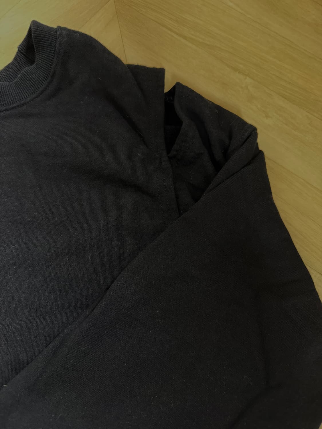 어깨트임 맨투맨  상품이미지2