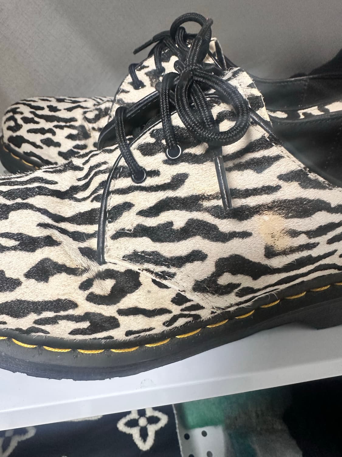 와코마리아 닥터마틴 타이거패턴 더비 상품이미지2