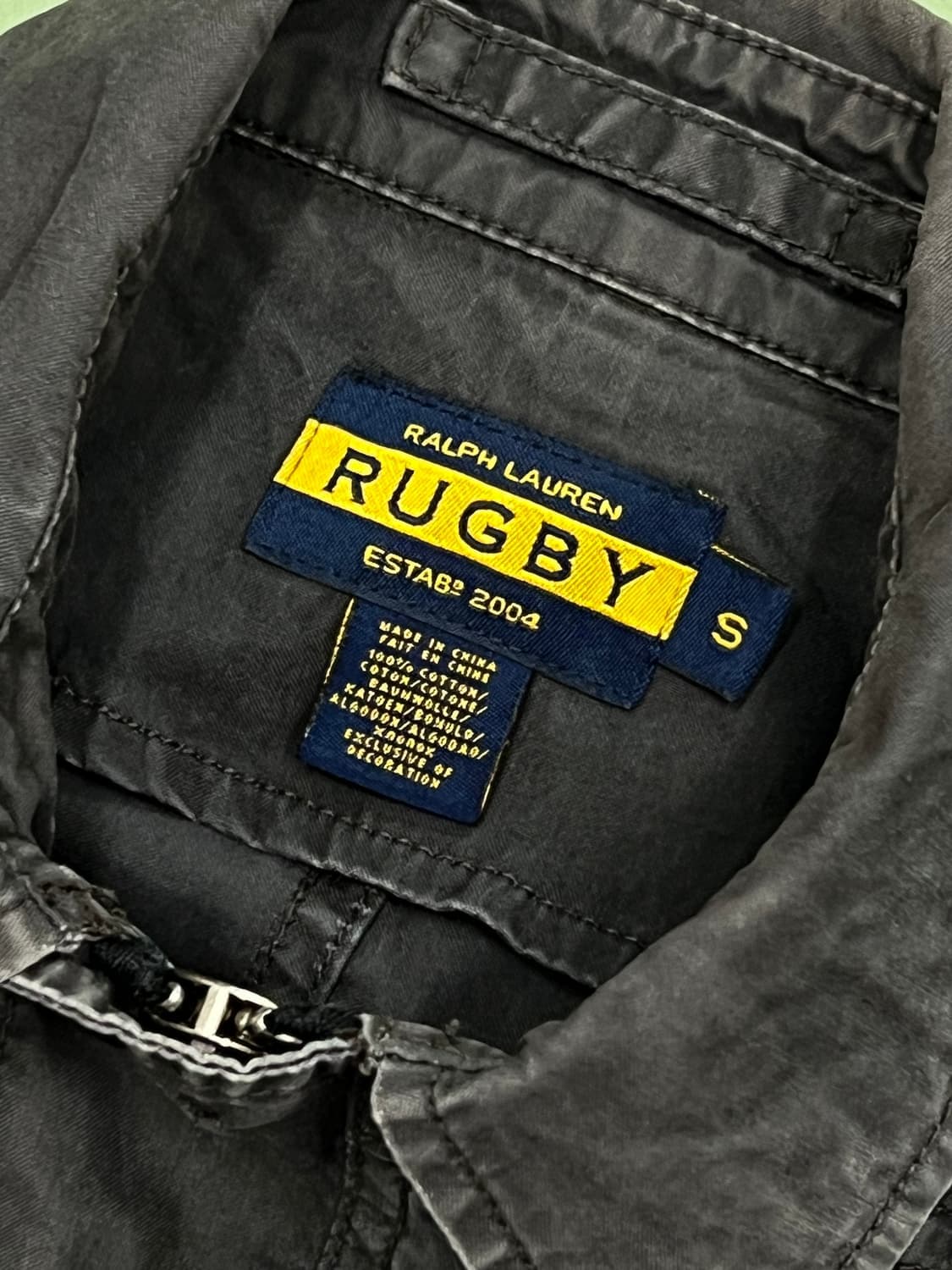 (S) 랄프로렌 럭비 해골패치 사파리 야상 자켓 상품이미지3