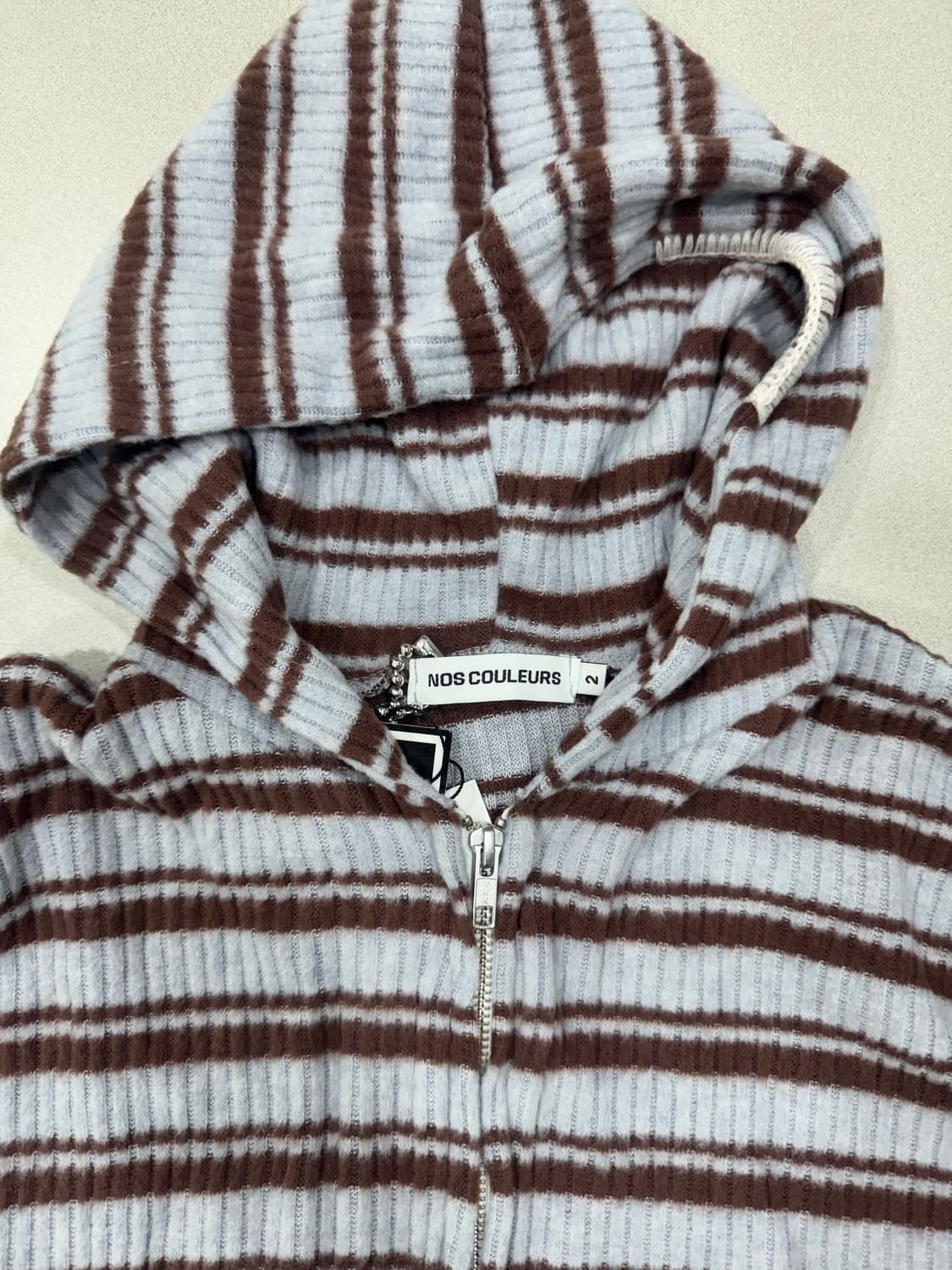 노쿨러스 UL KNIT ZIP HOODIE  상품이미지2
