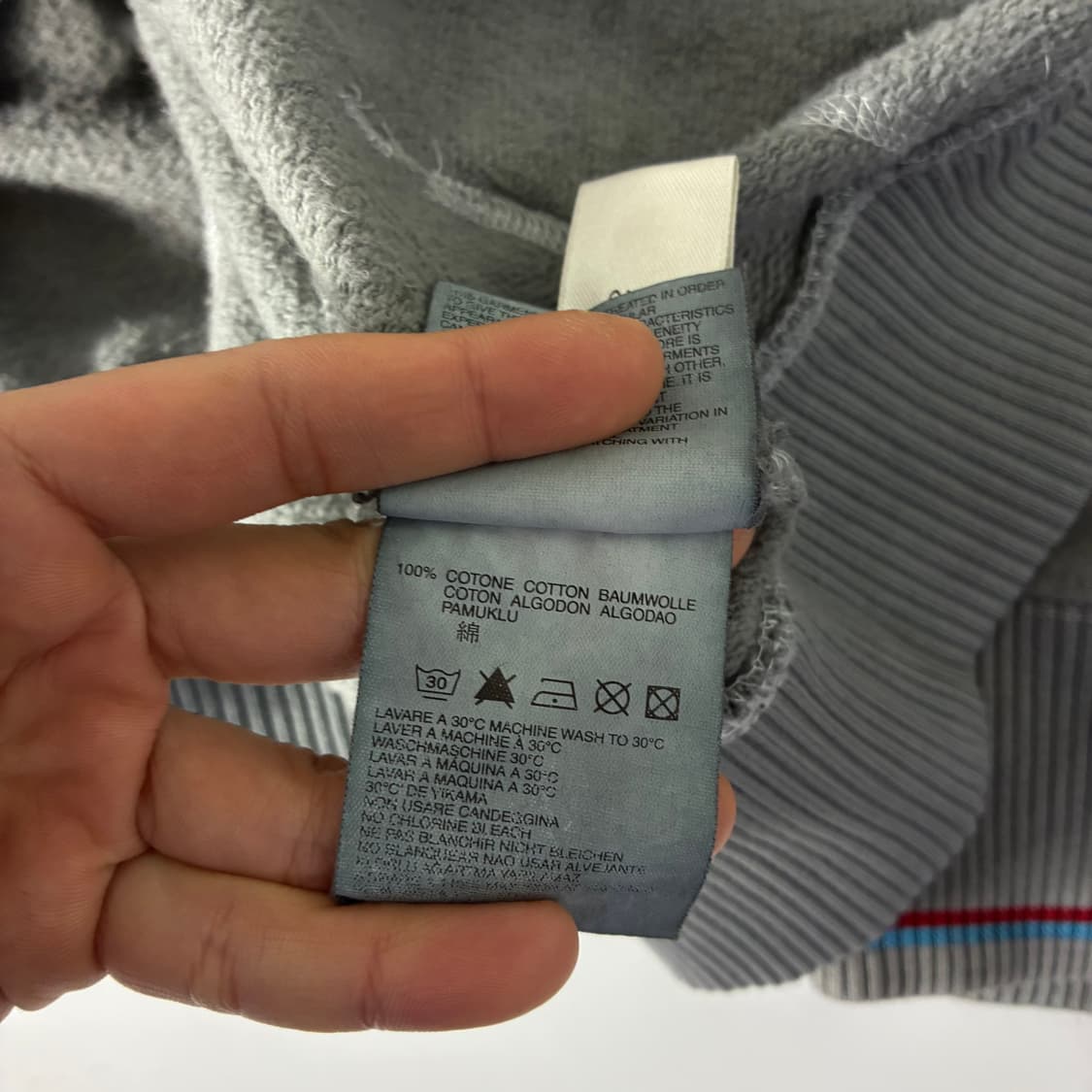 Diesel 디젤 00‘s 피그다이 페이딩 그런지 후드집업 상품이미지7