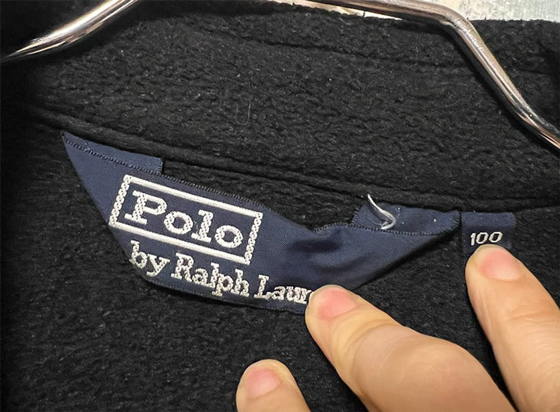 POLO 폴로 90's 남자 후리스 블루종 추동복 XXL 110  상품이미지3