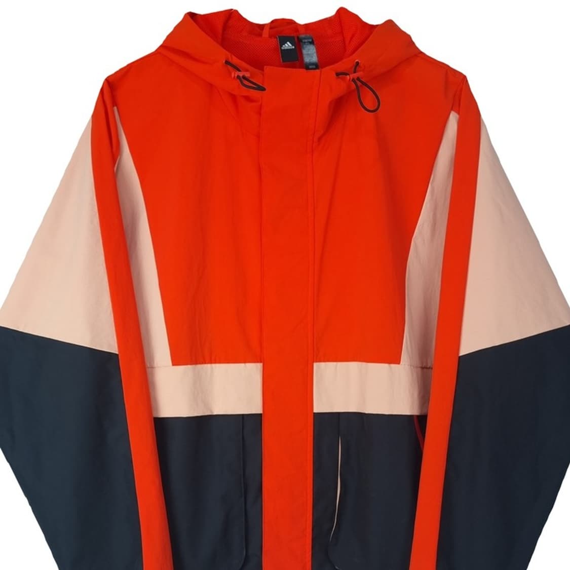 [아디다스] 멀티 컬러 배색 후드 바람막이 자켓 M18345 상품이미지4