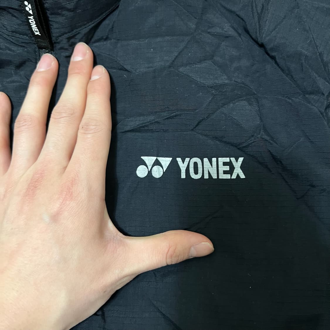 요넥스 로고 스포츠 바람막이 자켓 XL/105  상품이미지3