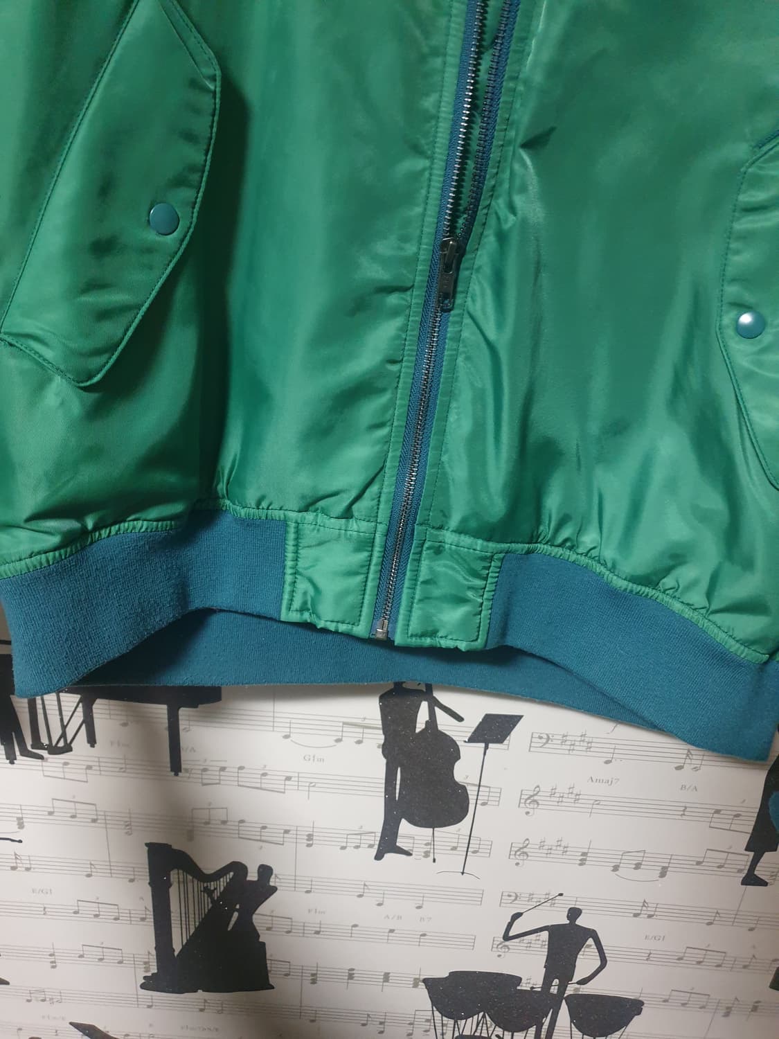 벤 데이비스 나일론 바시티 재팬라인 자켓 L사이즈 상품이미지9