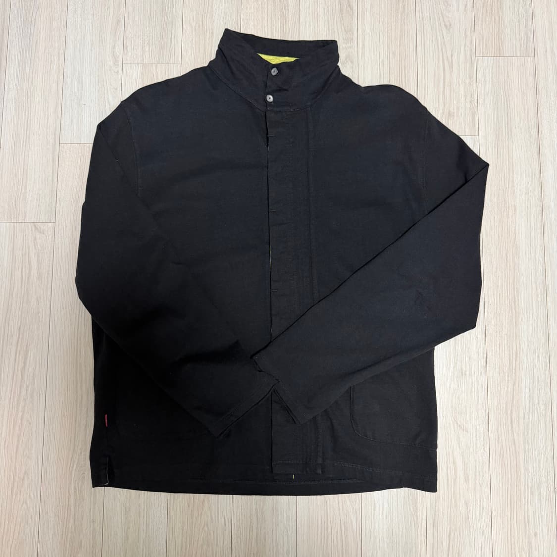 [S]키코x리바이스 저지 가디건 블랙 상품이미지1