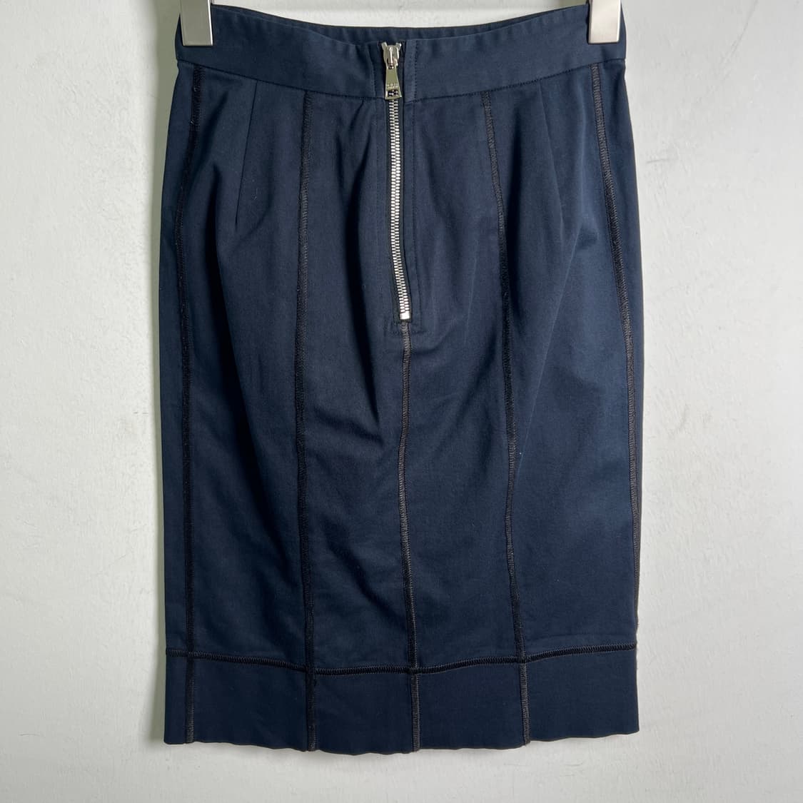 돌체앤가바나 네이비 코튼 스커트 38 상품이미지5
