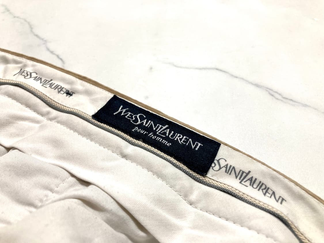 90s 입생로랑 옴므 투턱 코듀로이 팬츠 36-38 상품이미지6