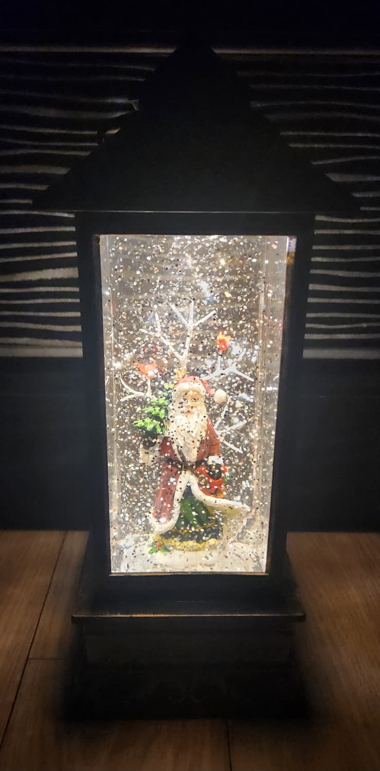 크리스마스 자동 스노우볼, 무드 라이트 워터볼, 오르골 상품이미지1