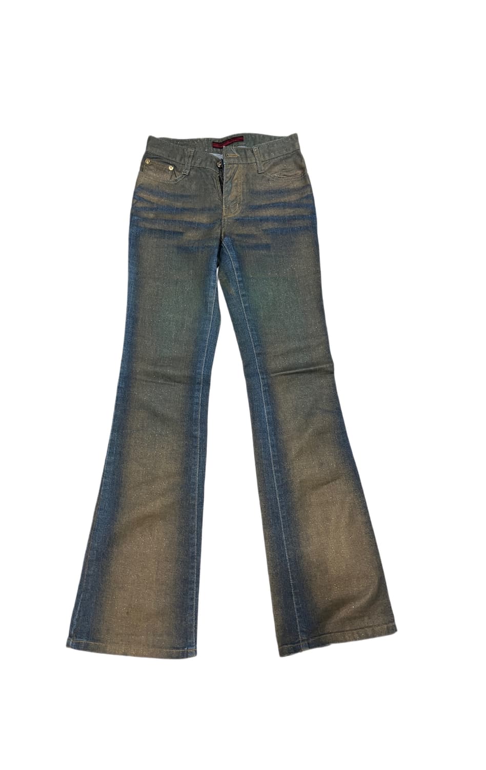 Gold pearl bootcut jeans 상품이미지1