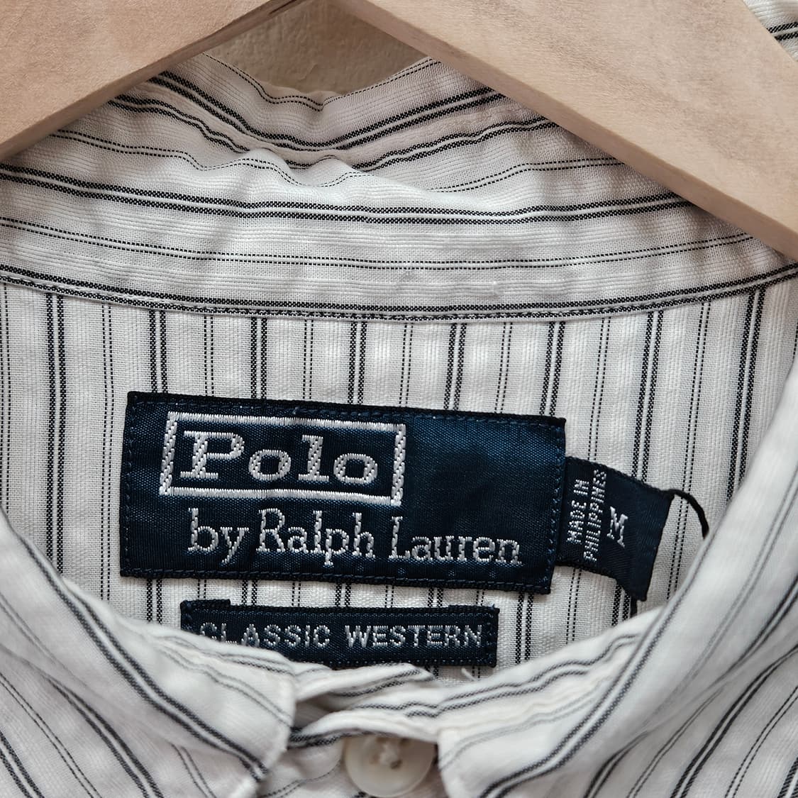 폴로 스트라이프 웨스턴 셔츠 상품이미지2