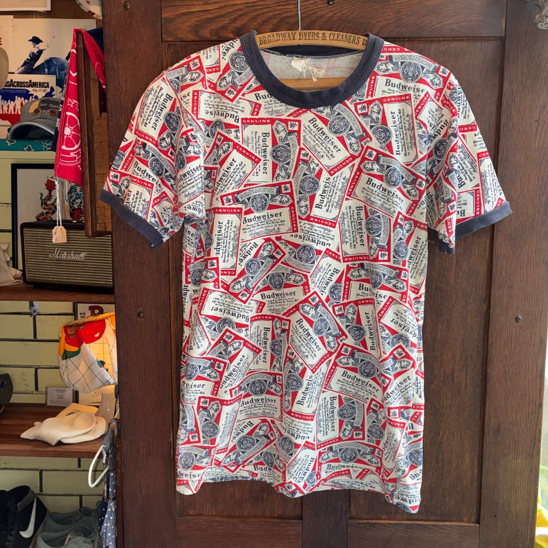 70‘s-80’s Budweiser All Over Print Ringe 상품이미지1
