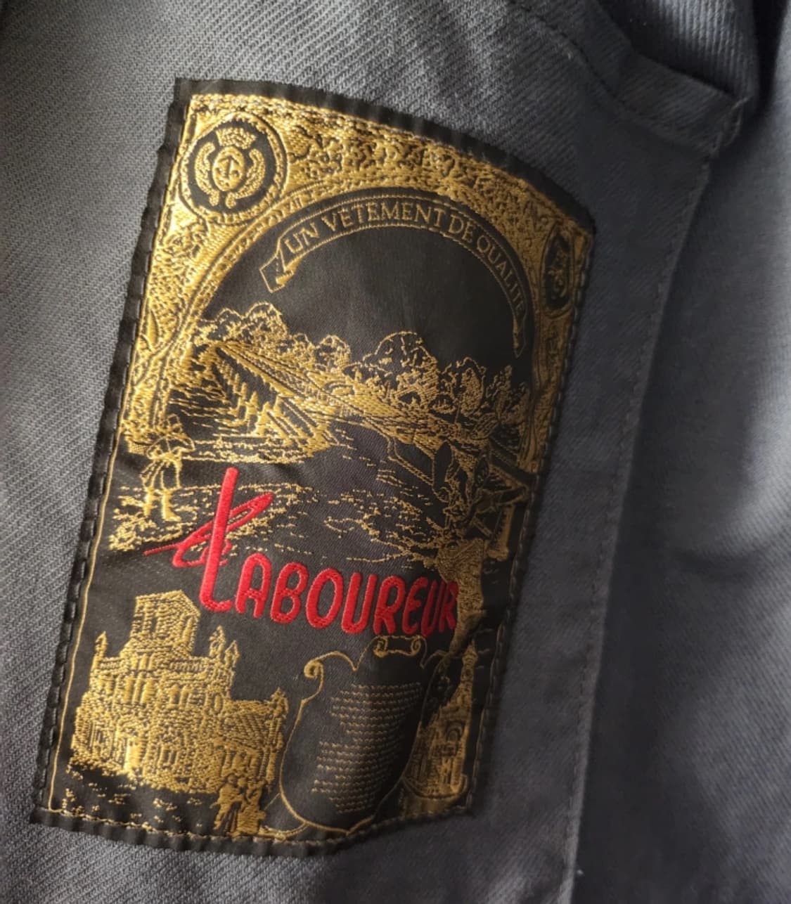 [베트라/르 라부어] 워크웨어 몰스킨 프렌치자켓 / 4 상품이미지4