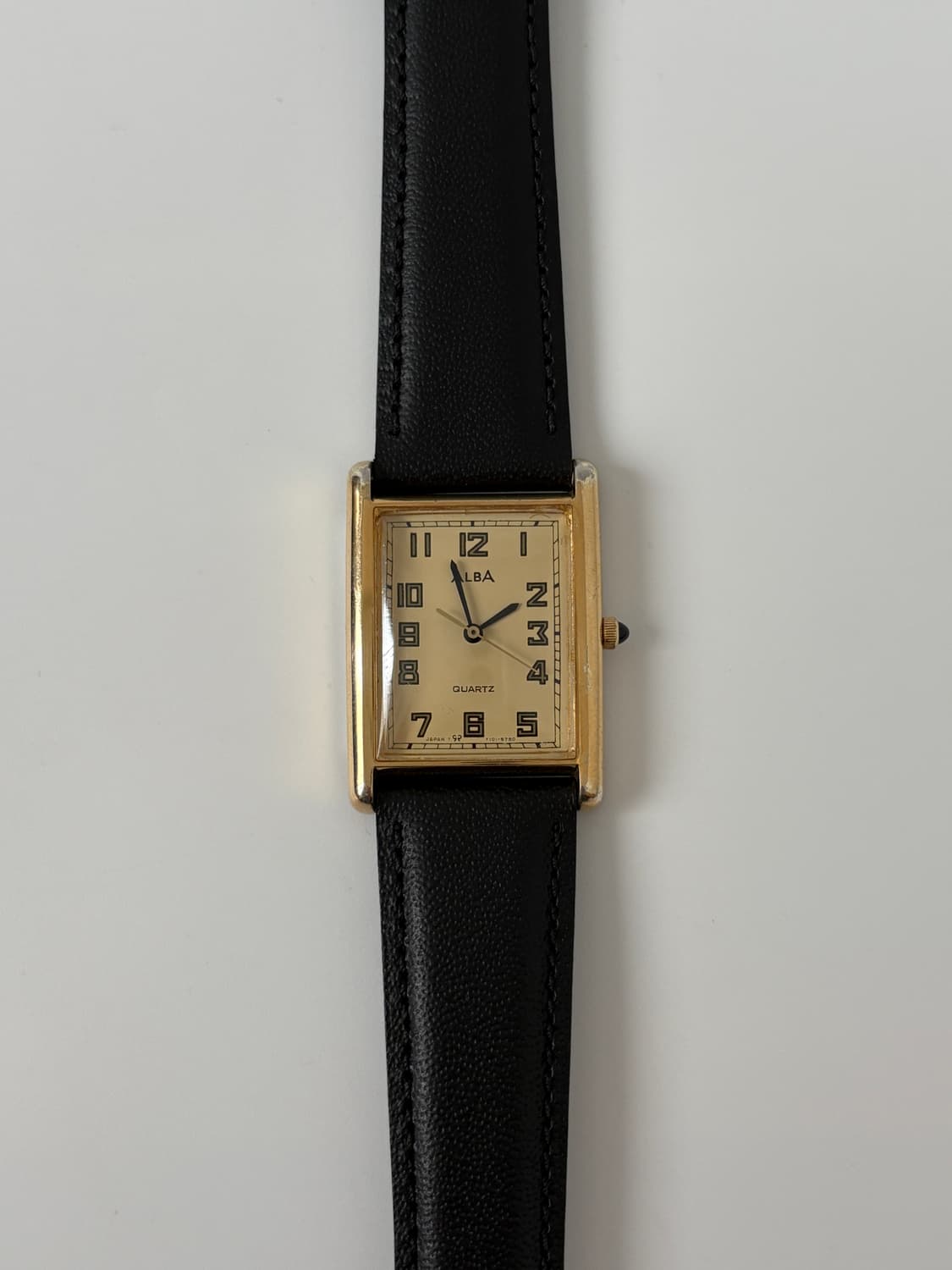 ALBA- 90s arabic index gold tank quartz  상품이미지4