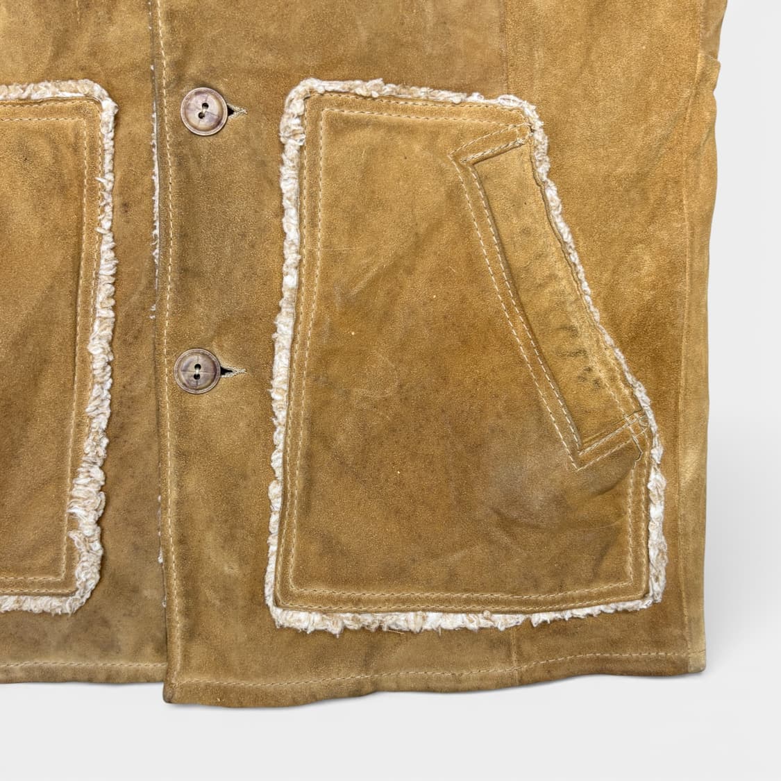 70's Lee 스톰 라이더 셰르파 라인드 스웨이드 자켓 상품이미지5