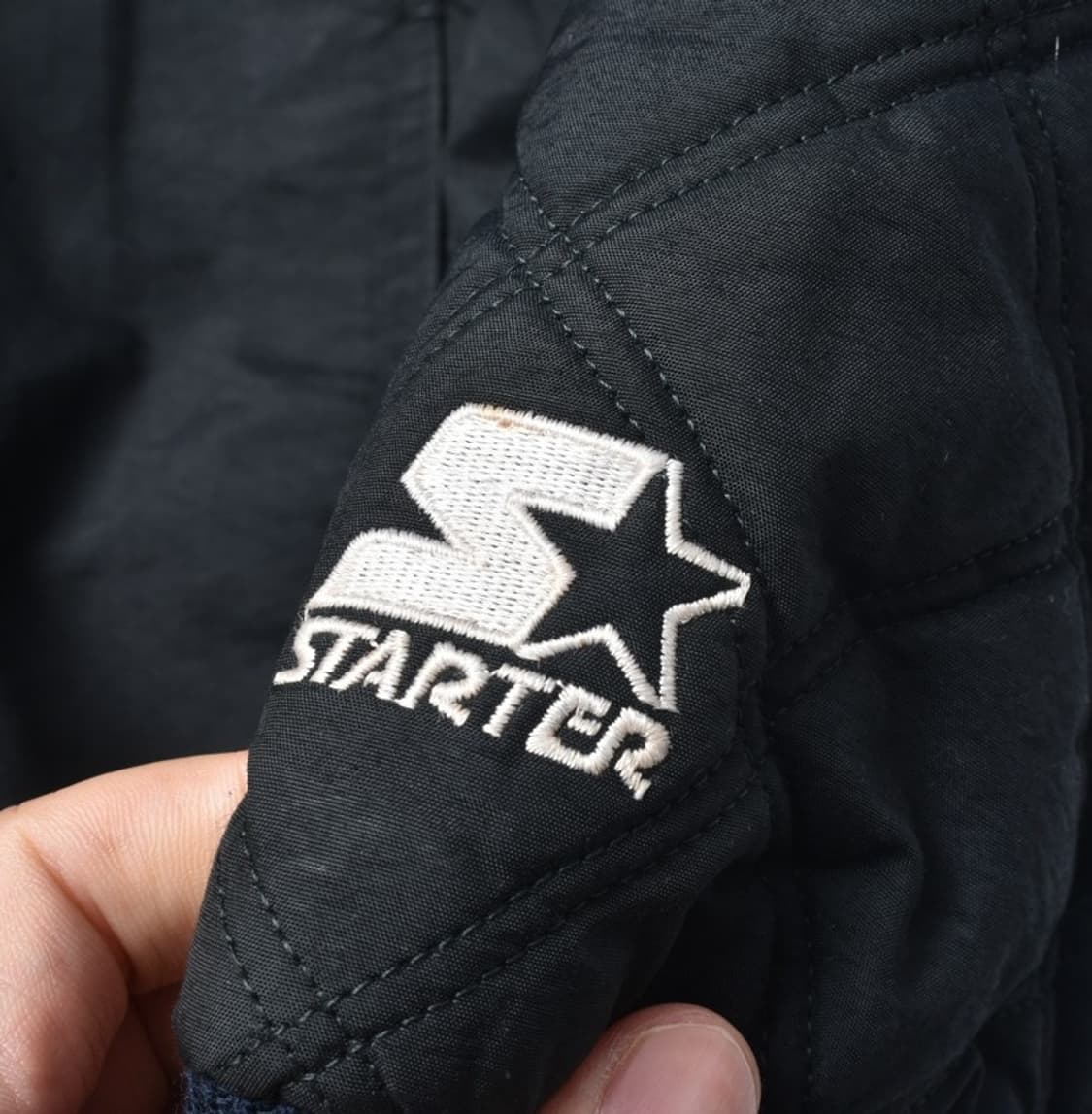 스타터 누빔 패치 후드집업 자켓 KOREA L M25041538 상품이미지9