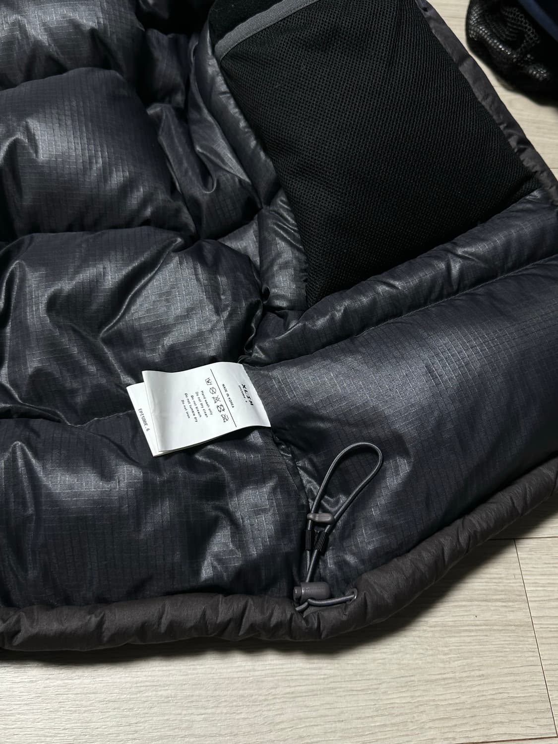 엑슬림 ep6 패딩 자켓 그레이 상품이미지7