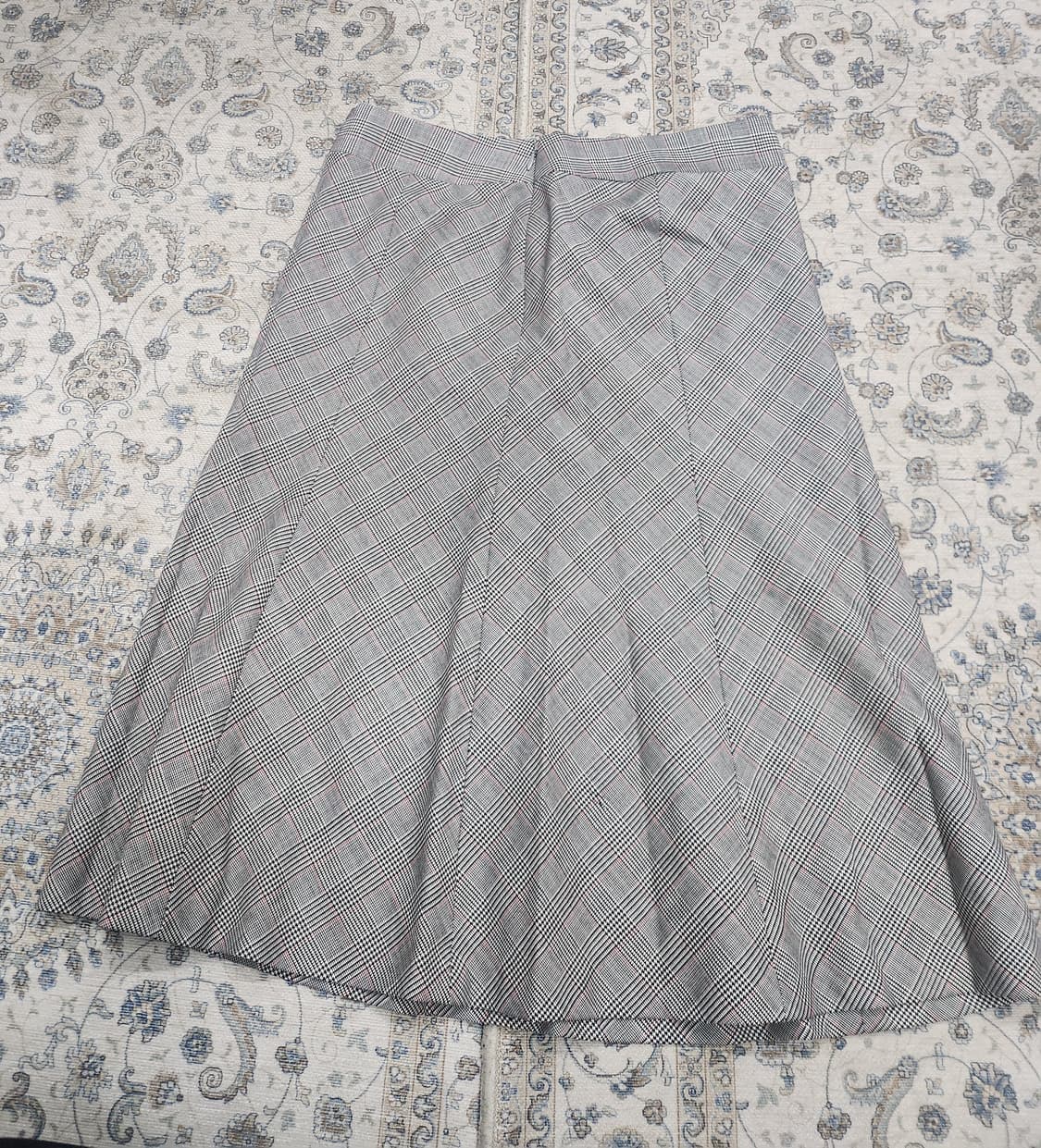 버버리 타탄체크 A라인 스커트 36사이즈 (26-27.5) 상품이미지2