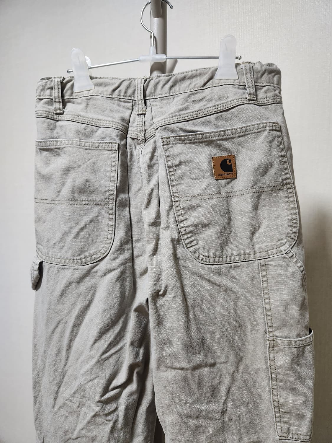 빈티지 칼하트 싱글니 카펜터팬츠 연그레이 30 상품이미지1