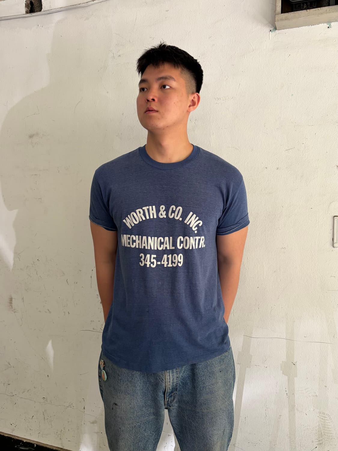 70‘s Worth & co.inc company wear T-shirt 상품이미지3
