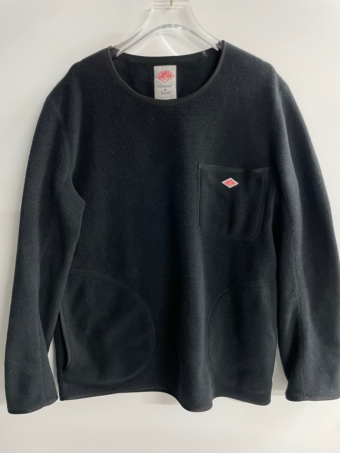 단톤(Danton) 브랜드의 플리스 크루넥 풀오버 42싸이즈 상품이미지3