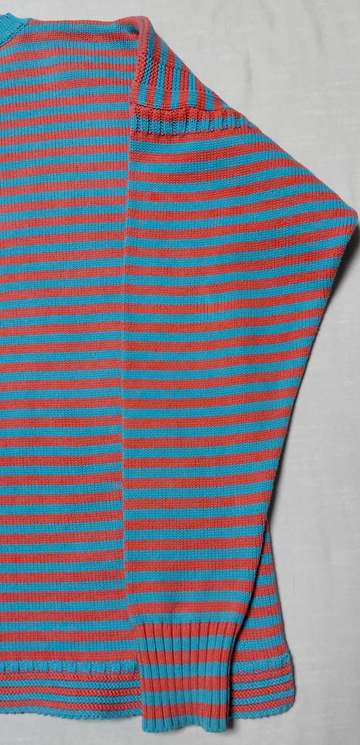 [무료배송] 90s 데빌락 DEVILOCK Stripe 코튼 니트 상품이미지10