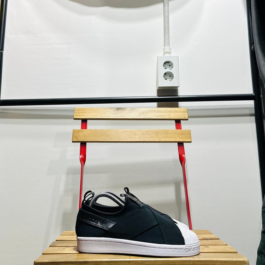 220) 아디다스 운동화 여성 여자 신발 슈퍼스타 슬립온 상품이미지1