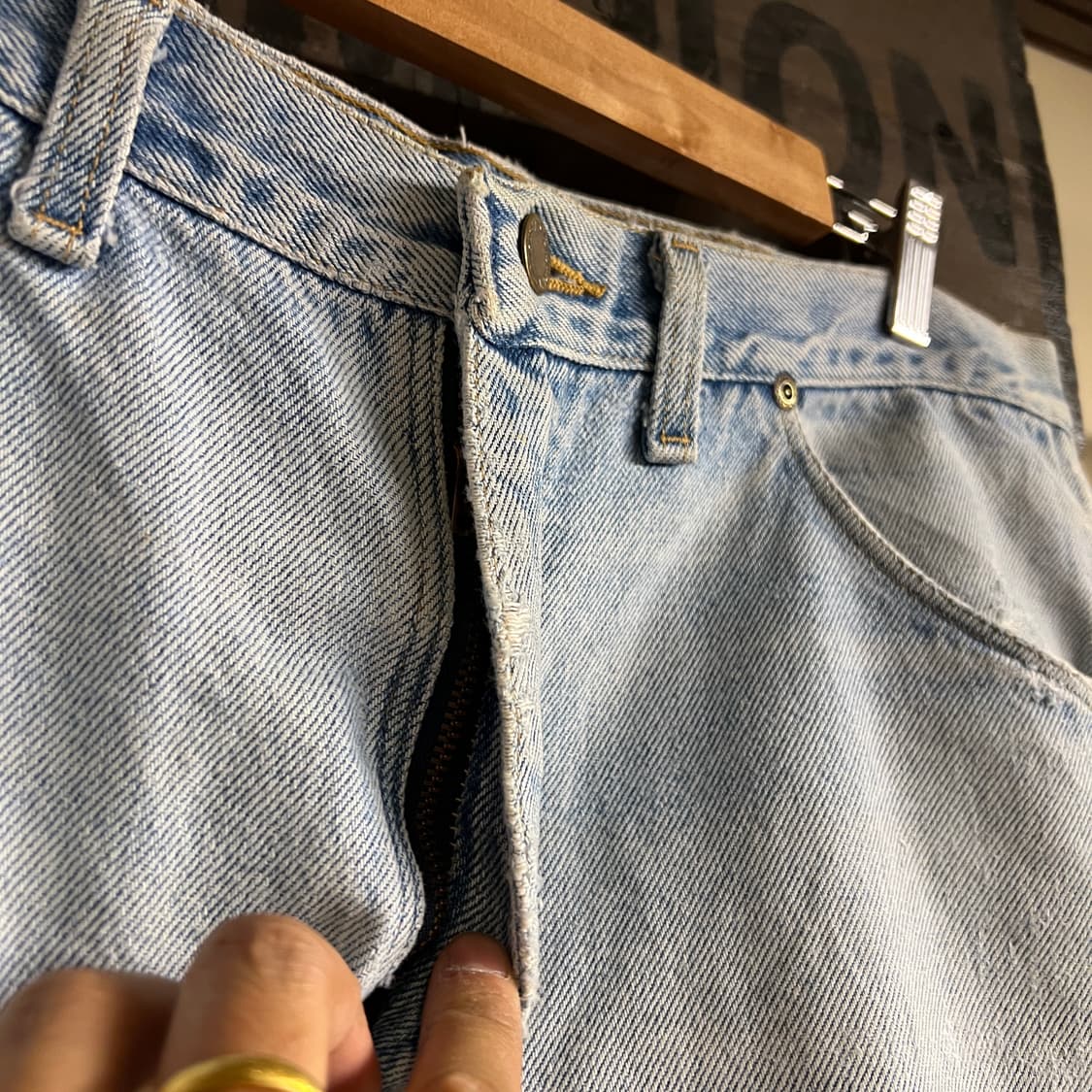 랭글러 데님 38x32 Size (35인치) USA 상품이미지4