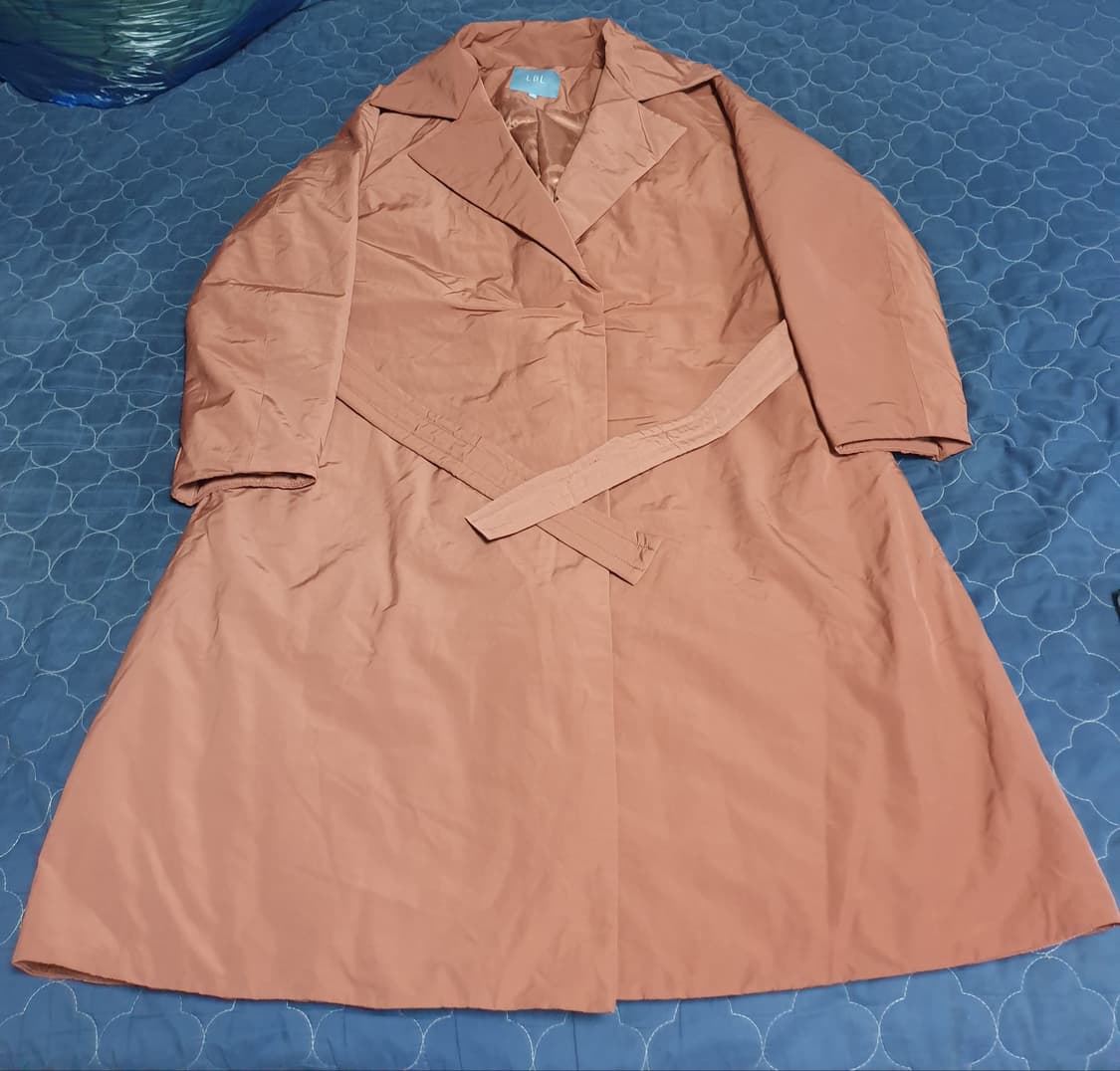 LBL 레일러드 카멜충전재 패디드 로브 롱코트 브릭색 (M) 상품이미지2