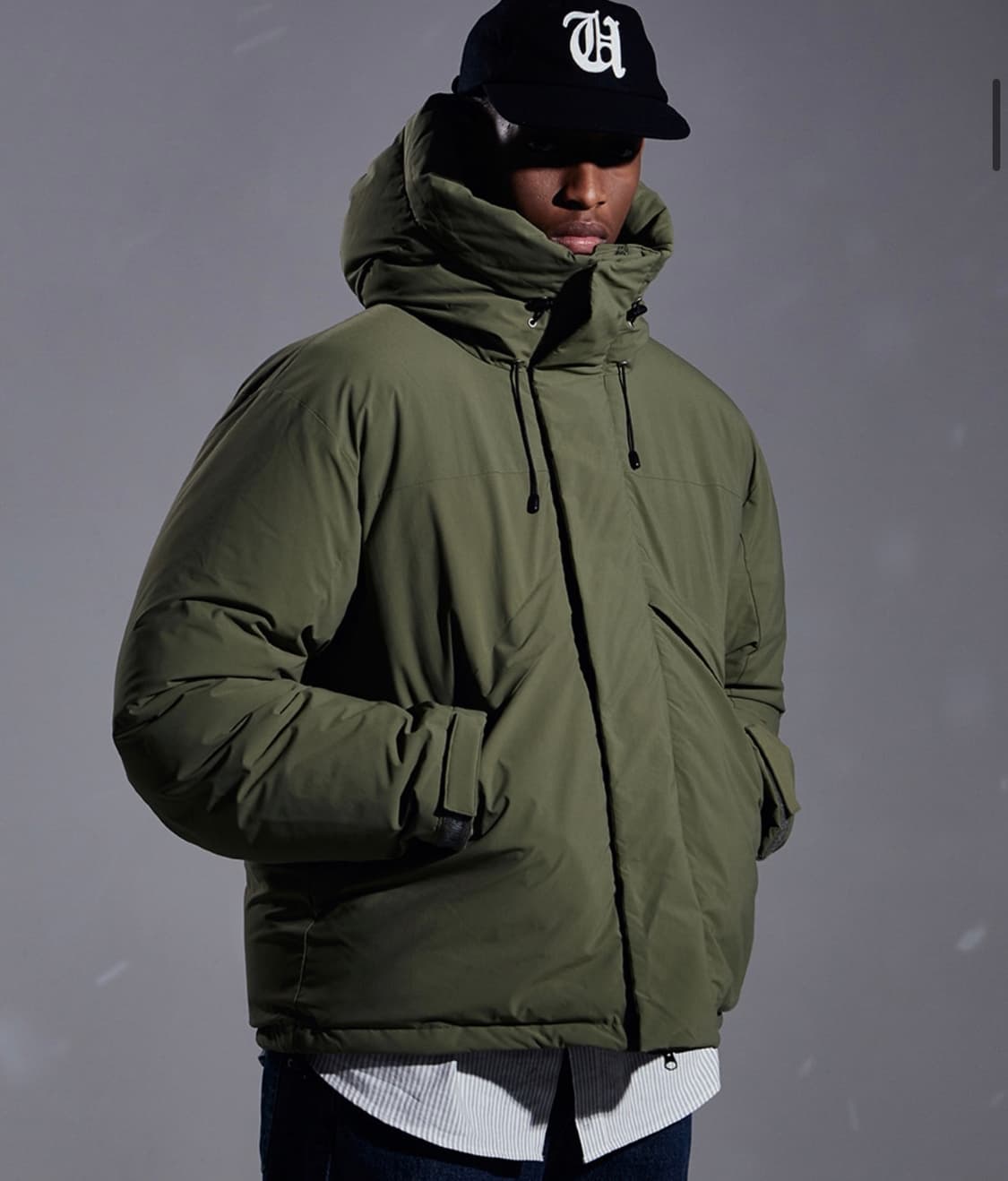 유니폼브릿지 마운틴 숏파카  상품이미지3