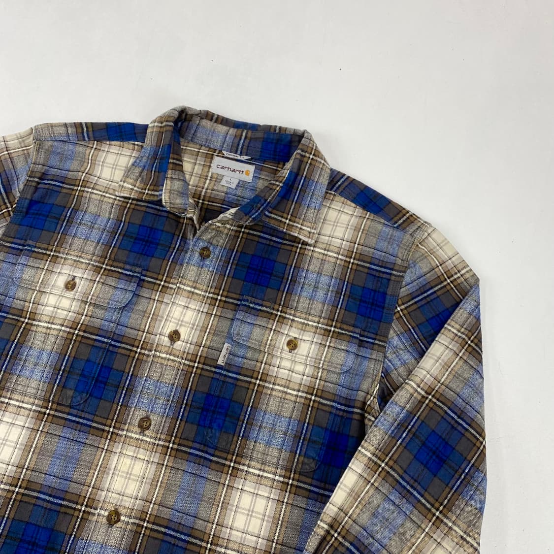 칼하트 OG 포켓 체크 워크 셔츠 (100) 상품이미지1